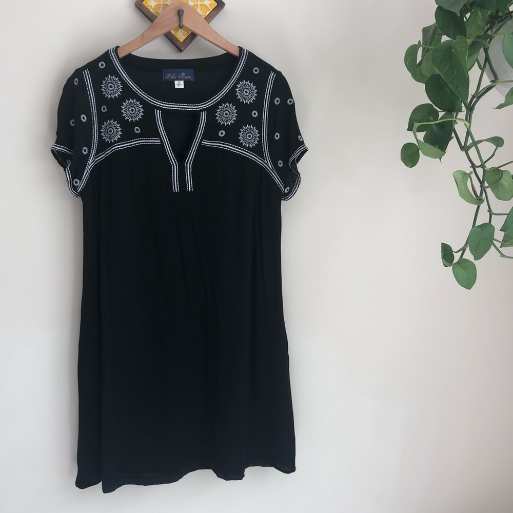 BLUE RAIN embroidered festival dress❤️